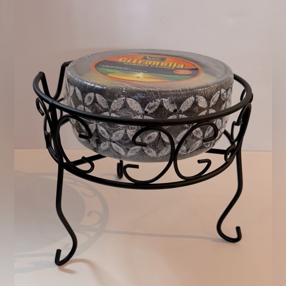 NWOT Black Metal Decorative Plant Stand - Picture 8 of 13